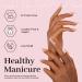 Modelones Gel Nail Polish 15ml Sheer Dusty Rose - Transparent Jelly Nude Pink Champagne Color - Soak Off LED Salon DIY Manicure Kit for Women Girls - Buy Online on SooperMarket.com