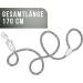 Premium 1.7m Training Leash for Medium to Large Dogs | Durable Braided Rope Leash in Anthracite - Ideal for Online Orders - Buy Online on SooperMarket.com