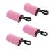 Birdz 4 Clip-On Neoprene Pink Sleeve Lip Balm Holsters Lipstick Holder Key Chain