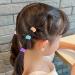 200 Pcs Mini Seamless Baby Hair Bands - Candy Color Cotton Hair Ties for Girls, Infants, Toddlers - 2cm Diameter - Buy Online on SooperMarket.com