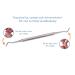 Faude Corner Lifter - Professional Stainless Steel Foot Care Instrument for Ingrown Toenails & Nail Cleaning (12.5cm) - Buy Online on SooperMarket.com