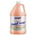 Sanit Silky Clean Antibacterial Liquid Gel Hand Soap Refill - Advanced Formula with Coconut Oil and Aloe Vera - All Natural Moisturizing Hand Wash - Made in USA, Original Gold, 1 Gallon 128 Fl Oz (Pack of 1) Original Gold