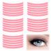 Amaxiu 30Pcs Lash Lift Ribbon Reusable Lash Lift Pads Silicone Rods Lash Lift Shields Lash Lift Rods Ribbon Kit Eyelash Lifting Compensator Silicone Perm Ribbon Makeup Beauty Tools(Pink)