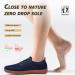 Shop Ashion Unisex Barefoot Shoes - Wide Fit Trail & Running Shoes for Men & Women | EU Size 39 - B Blue & Brown - Buy Online on SooperMarket.com