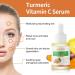 Turmeric Dark Spot Corrector Serum with Vitamin C - 30ml/1oz - Acne & Hyperpigmentation Treatment to Smooth Skin - Buy Online on SooperMarket.com