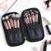 18-Piece Professional Premium Synthetic Makeup Brush Set with Case - BlackGold Makeup Brushes for Foundation, Kabuki, Eye, and Travel - Buy Online on SooperMarket.com