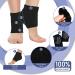 Wllhyf Ventilated Moisturizing Gel Socks - Soft Open-Toe Spa Socks for Foot Care & Treatment | Hydrate Dry Cracked Feet - Buy Online on SooperMarket.com