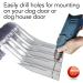 Plastic Vinyl Strip for DIY Dog or Cat Door - Doggie Door Replacement Strips | Pet Products 8' x 8 - Buy Online on SooperMarket.com