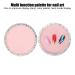 Nail Mixing Plate - Reusable Pink Nail Art Display Plate for Shops & Home Use - Buy Online on SooperMarket.com