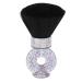 Barber Neck Duster Durable Hair Duster Brush for Removing Hair from Face and Neck Easy to Grip Hair Cutting Brush with Curved Handle Skin Friendly Neck Face Dust Brush for Home Hair Salon