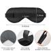 Haskirky Light Blocking Eye Mask - Adjustable Adult Men and Women Travel Yoga Meditation Office Deep Sleep - Plain Brown Grey - Buy Online on SooperMarket.com