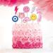 Whaline 40Pcs Preppy Pink Party Cupcake Toppers 10 Designs Paper Cake Decor Cute Cupcake Picks for Y2K Bachelorette Birthday Party Supplies Photo Booth Props - Buy Online on SooperMarket.com