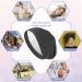 Silk Bonnet Sleep Cap with Satin Lining for Medium Curly Hair - Grey - Buy Online on SooperMarket.com