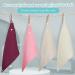 WD&CD Triangle Baby Dribble Bibs - 4 Pack, Adjustable Buttons, Soft & Absorbent | Boys Girls - Buy Online on SooperMarket.com
