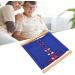 Fidget Blanket for Dementia Adult Shoe Laces Buckle Dress Learning Board Elderly Senior Basic Skills Develop Sensory Activity Board - Buy Online on SooperMarket.com