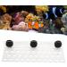 Cikonielf Magnetic Acrylic Coral Rack Holder - 32 Hole Transparent Aquarium Coral Question Holder - Buy Online on SooperMarket.com