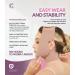 Women's Chin Post Surgery Lipo Compression Slimmer Strap (L-XL) - Faja Mentonera Reductora para Papada Y Cuello - Buy Online on SooperMarket.com
