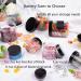 50 Pack Black 3g Sample Jars with Lids - BPA Free Cosmetic Containers for Makeup, Lotion, Eye Shadow, Powder, Lip Balms - Buy Online on SooperMarket.com