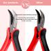 Vlasy Dark Brown Hair Extension Tools Kit - Pliers, Loop Threader, 200PCS Silicone Beads - Buy Online on SooperMarket.com