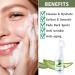 Trendyfave Aloe Vera Gel Foaming Cleanser Face Wash Natural Acne Face Wash Built-In Silicone Cleaning Brush For Acne Prone & Oily Skin Exfoliating Face Wash - Soothe Purify Facial Skin Care - Buy Online on SooperMarket.com