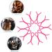 FOYTOKI 50 Pcs Perm Tools Curling Rods for Perm Hair Stretcher Rods Perming Rosy - Buy Online on SooperMarket.com