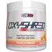 EHPlabs OxyShred Thermogenic Pre Workout Powder & Shredding Supplement - Preworkout for Men & Women Sugar Free Energy Powder with 150mg of Caffeine - Peach Candy Rings 60 Servings