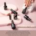Beetles Coffee Cafe Collection Gel Nail Polish Set - Autumn Winter Neutral Beige Mauve Colors - Manicure Kit with LED Lamp - Soak Off Gel Gifts - Buy Online on SooperMarket.com