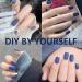 Blue Matte Nail Polish Quick Drying Nail Polish Long-Lasting Nail Polish Highly Pigmented Velvet Varnish Nail Polish Non-Toxic DIY Nail Art Manicure (60) - Buy Online on SooperMarket.com