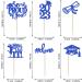 Pack of 24 Graduation Cake Decorations Graduation Cupcake Toppers Graduation Cake Decorations Cake Toppers for Graduation Parties Graduation Proms Dark Blue - Buy Online on SooperMarket.com