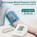 Upper Arm Blood Pressure Monitor with Extra Large Cuff - LCD Screen, Automatic Digital BP Machine for Home and Travel Use (Off-White) - Buy Online on SooperMarket.com