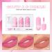 Pink Lipstick Set - Waterproof High Pigment & Non-Smudge Liquid Lip Gloss - Long-Lasting Makeup for Women - Pack of 3 - Buy Online on SooperMarket.com
