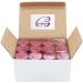 Beauticom 7g Thick Wall Clear Acrylic Jars - Leak Proof for Cosmetics & Beauty | 72 Pieces with Metallic Rose Pink Gold Lids - Buy Online on SooperMarket.com