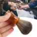 Premium Portable Shaving Foam Brush for Men | Quick-Drying Beard & Neck Dust Brush | Imitation Bristles Facial Care Tool - Buy Online on SooperMarket.com
