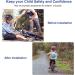 Buy PWSAP Bicycle Support Wheels - Adjustable Stabilizers for 12-20 Inch Kids' Bikes - Black Training Wheels for Safe Riding - Buy Online on SooperMarket.com