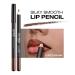 kiss new york Professional Slim Lip Pencil Creamy Soft Liner in Coffee Brown - Long-Lasting Natural Lip Makeup | Water-Resistant Lip Crayon - Buy Online on SooperMarket.com