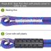 24 ft Heavy Duty Boat Tow Harness with 3 Stainless Steel Hooks by SELEWARE - Buy Online on SooperMarket.com