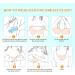 Icever Silicone Breast Shapes 2.0 - Realistic H Cup Prostheses for Mastectomy & Crossdressers | Light Ivory White Size XL - Buy Online on SooperMarket.com