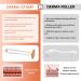 Derma Stamp for Beard and Hair Growth INCELLICE Dermastamp 1.5mm 80 Titanium Microneedling Stamp Individual Golden Needles for Face Body Skin Care Improve Essence Absorption 80 Pins Stamp-1.5mm - Buy Online on SooperMarket.com