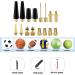 16 Piece Professional Bicycle Valve Adapter Set | French Valve & All Valve Compatibility | Includes Sorting Box - Buy Online on SooperMarket.com