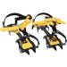 EVTSCAN 10-Teeth Crampons for Hiking - Slip Resistant Ice Grips - Buy Online on SooperMarket.com