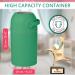 Baby Diaper Pail Patented Odor-Stop System Use Any Garbage Bag One Hand Free Lever Roll of Bag incld (Grass Green) - Buy Online on SooperMarket.com