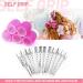 24PCS Super Jumbo Hair Rollers Self Grip Hair curlers With clipHair Curlers Sets No heating Jumbo Curler 12PCS and 12PCS sSainless Steel Duck Beak Clips for Long Medium Short Thick Thin Hair - Buy Online on SooperMarket.com
