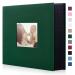Miaikoe Photo Album 6x4 1000 Pockets Slip in Large Capacity Album for Family Wedding Anniversary Linen Album Book Holds 1000 Horizontal and Vertical 10x15cm Photos(1000 Pockets Dark Green) 1000 Pockets Dark Green