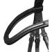 WALDHAUSEN X-Line Standard Bridle Canc n - Black Stainless Steel for Thoroughbreds & Cobs | International Shipping Available - Buy Online on SooperMarket.com