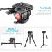 Neewer Heavy Duty Video Camera Tripod Fluid Drag Pan Head - DSLR Video Camcorder Shooting - 11 lbs Capacity - Buy Online on SooperMarket.com