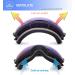 EXP VISION Snowboard Ski Goggles - Anti Fog OTG Winter Snow Goggles Blue - Buy Online on SooperMarket.com
