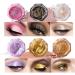 Reddhoon 6 Colors Diamond Liquid Glitter Eyeshadow Jelly Gel Shiny Eyeshadow Cream Waterproof Long Lasting Sparkling Glitter Liquid Eyeshadow Metallic Pigment - Buy Online on SooperMarket.com