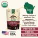 Organic Dried Dark Red Kidney Beans 1lb Bulk from Doudlah Farms | Non-GMO, Vegan, Grown in USA | Fiber & Protein for Soups, Burritos, Salads | Regeneratively Farmed | 1 Pound Pack - Buy Online on SooperMarket.com