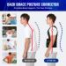 Posture Corrector Women and Men Back Brace for Men and Women Rotate button adjustment Shoulder Straightener Back Support Spine Scoliosis Posture Hunchback Hump Thoracic Spine Corrector(Medium) - Buy Online on SooperMarket.com
