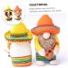 HOMSFOU 4 Pcs 1 Set Hawaiian Doll Summer Beach Party Decoration Nativity Ornaments for Kids Santa Ornament Plush Santa Gnome Cinco De Mayo Party Decorations Cloth Mexico Child Desktop Yellowx2pcs 20x13x9cmx2pcs - Buy Online on SooperMarket.com